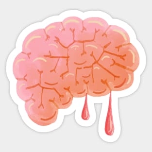 Goopy Brain Sticker